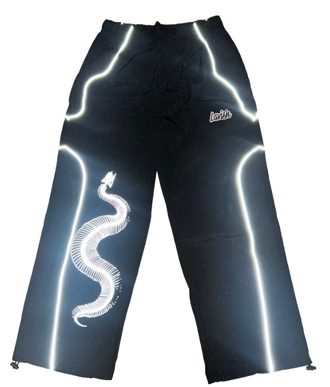 Childhood midnight shift shell tracksuit pants (black)